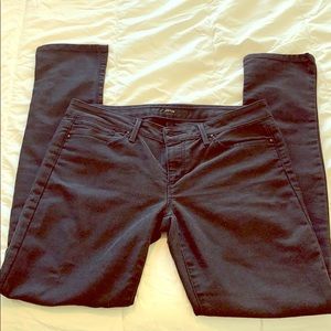 Joe's Jean's Black honey skinny leg jeans